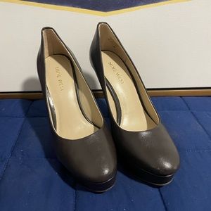 Brown Nine West heels